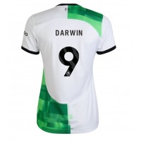 Liverpool Darwin Nunez #9 Fotballklær Bortedrakt Dame 2023-24 Kortermet